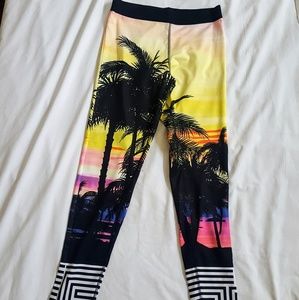 F21 Sunset Leggings - Medium